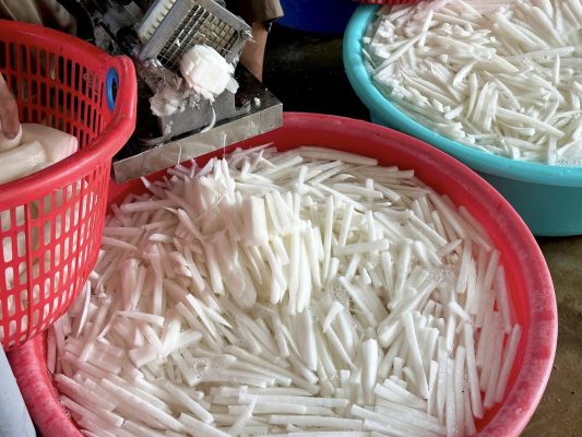 Quy Trình Sơ Chế Củ Cải Tại Nông Sản Nhà Vũ Quy trình