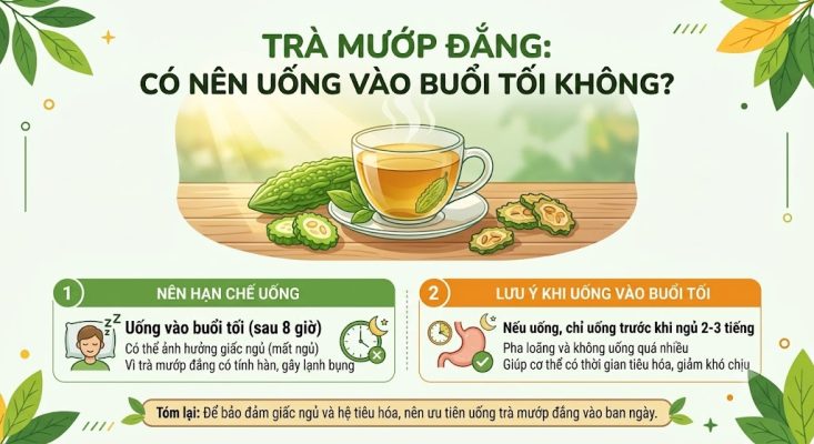 Trà mướp đắng uống lúc nào tốt và ai nên dùng 2026 Trà mướp đắng uống lúc nào tốt 2