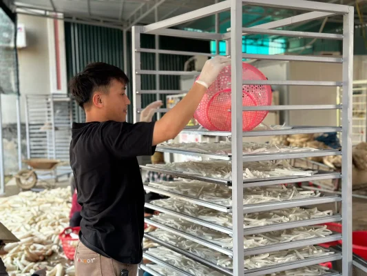 Bận rộn vẫn nấu được bữa cơm ngon nhờ rau củ sấy dự trữ rau củ sấy dự trữ 1
