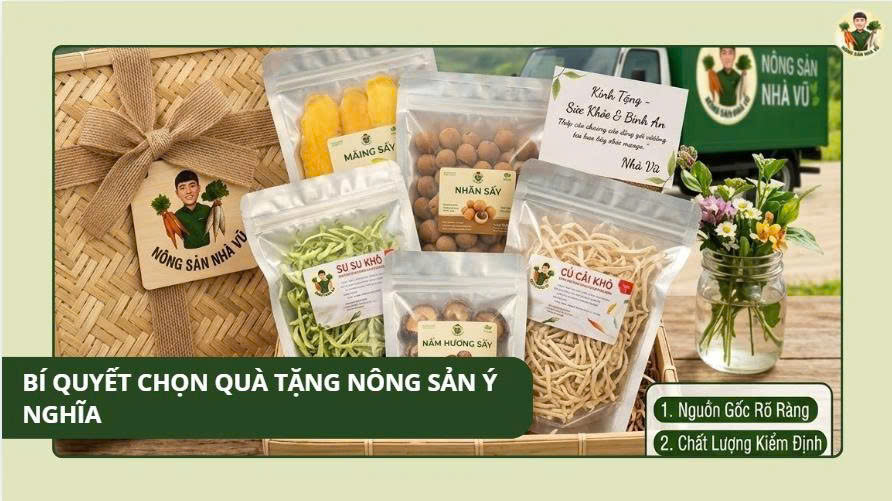 Bí Quyết Chọn Quà Tặng Nông Sản Ý Nghĩa quà tặng nông sản