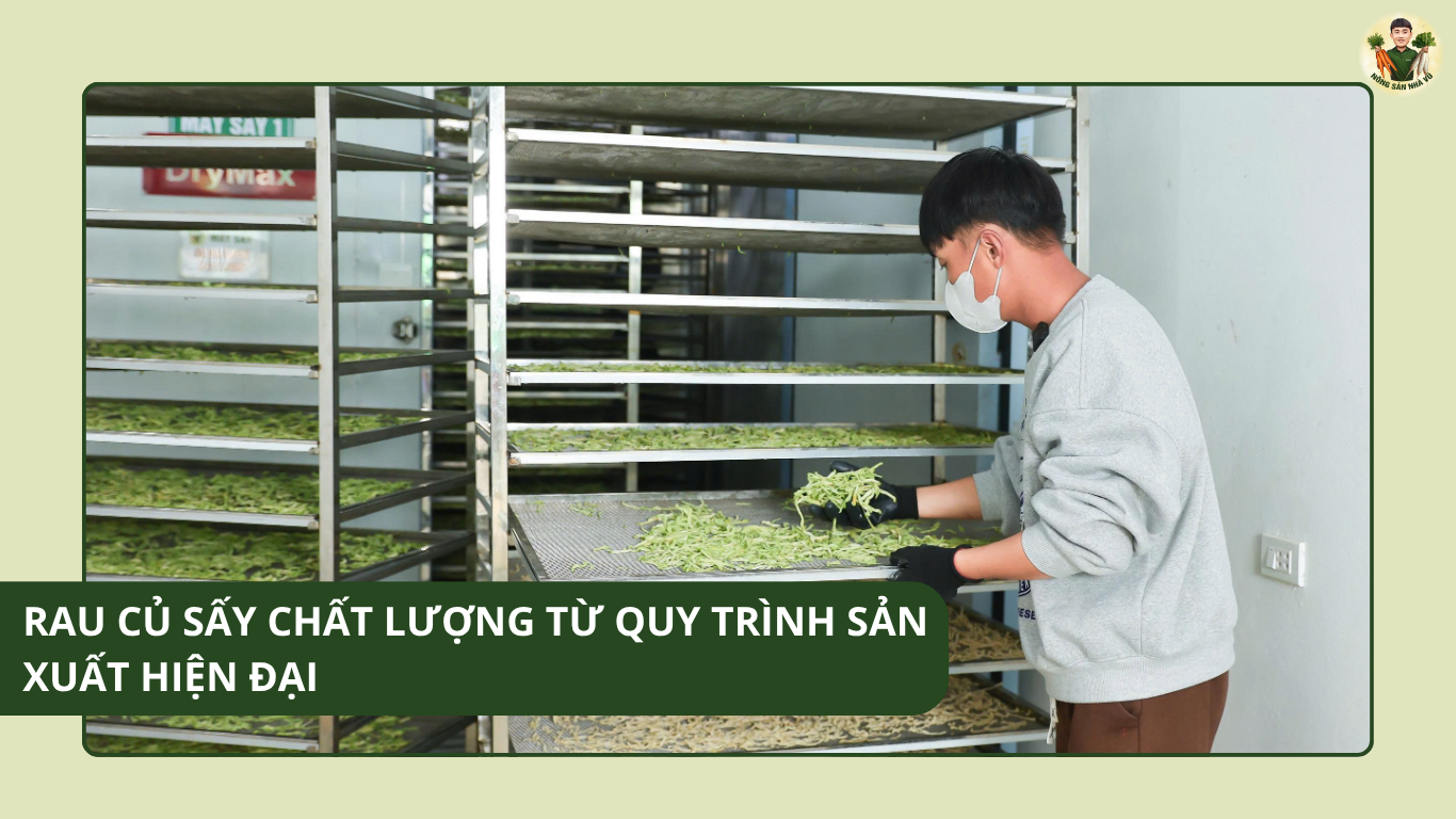 Rau Củ Sấy Chất Lượng Từ Quy Trình Sản Xuất Rau Củ Sấy Chất Lượng Từ Quy Trình Sản Xuất