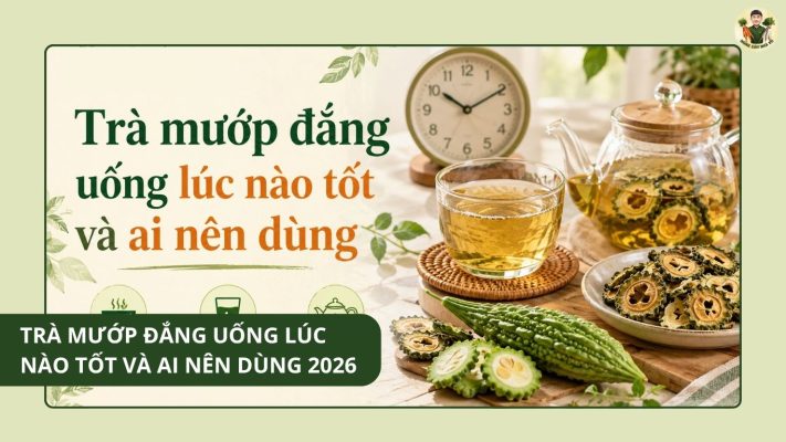 Trà mướp đắng uống lúc nào tốt