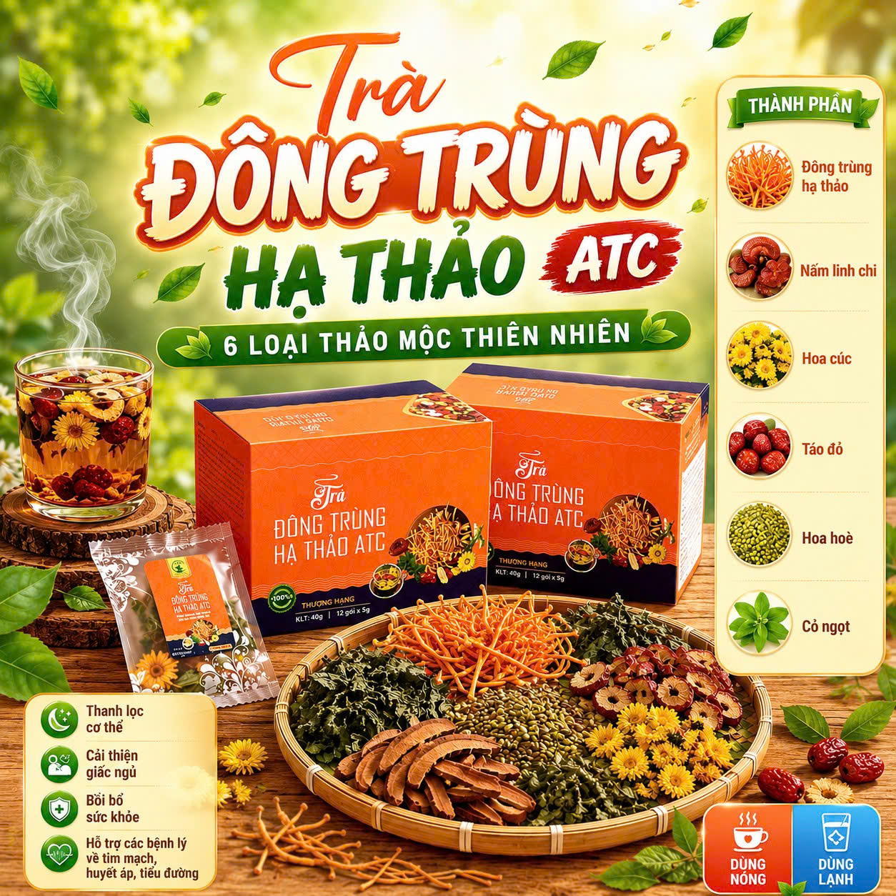 Trà Đông Trùng Hạ Thảo ATC Quy Trình Sơ Chế Và Đóng Gói Rau Củ Sấy Tại Xưởng