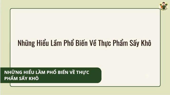 những lý do khiến nông sản sấy trở thành xu hướng