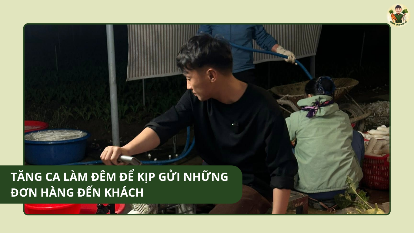 Tăng Ca Làm Đêm Để Kịp Gửi Những Đơn Hàng Đến Khách Tăng Ca Làm Đêm Để Kịp Gửi Những Đơn Hàng Đến Khách