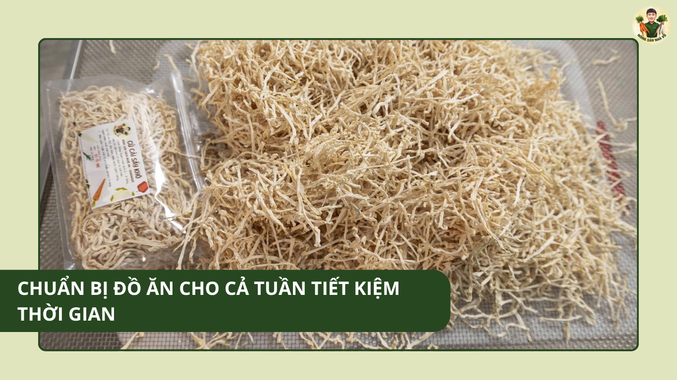 Chuẩn Bị Đồ Ăn Cho Cả Tuần Tiết Kiệm Thời Gian chuẩn bị đồ ăn cho cả tuần