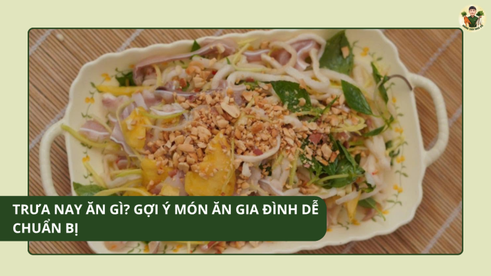 trưa nay ăn gì
