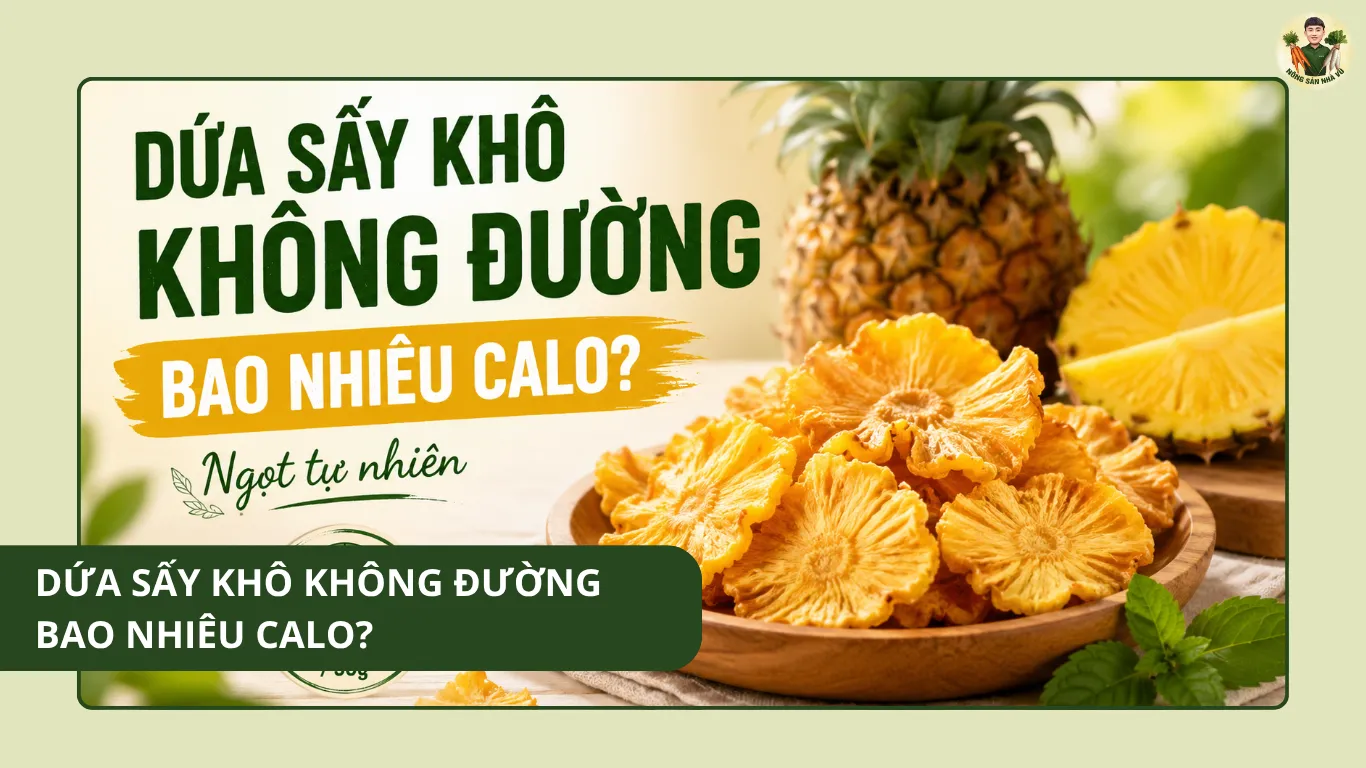 Dứa sấy khô không đường